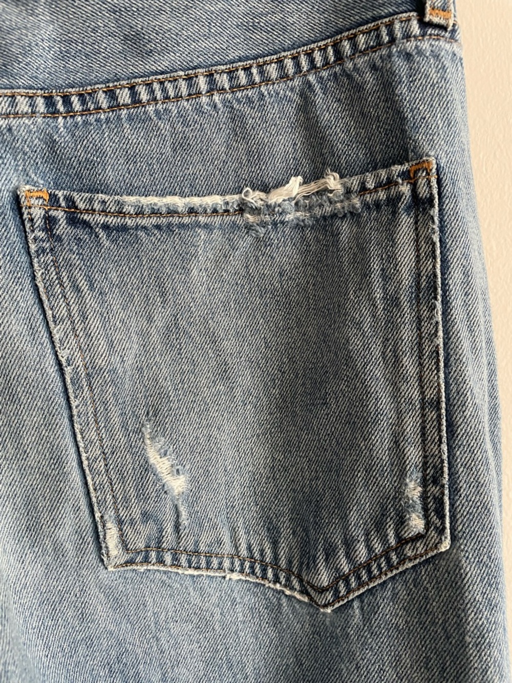 AGOLDE Jamie high-rise distressed skinny jeans raw hem 27 - Picture 7 of 9